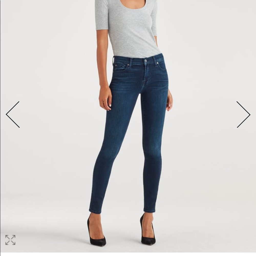 7 for all mankind Gwenevere skinny jean